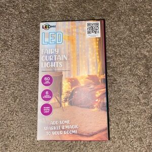 LED fairy curtain lights
